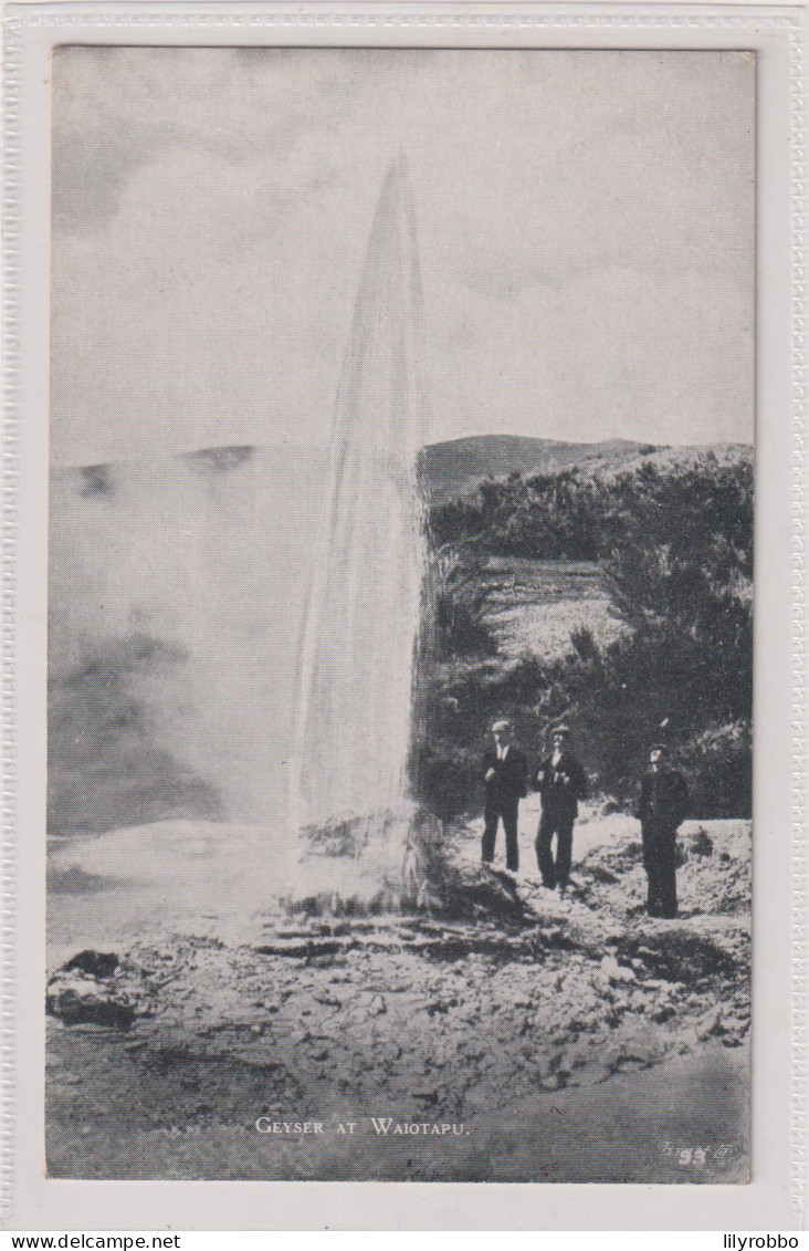 NEW ZEALAND - Geyser At Waiotapu - Ozeanien