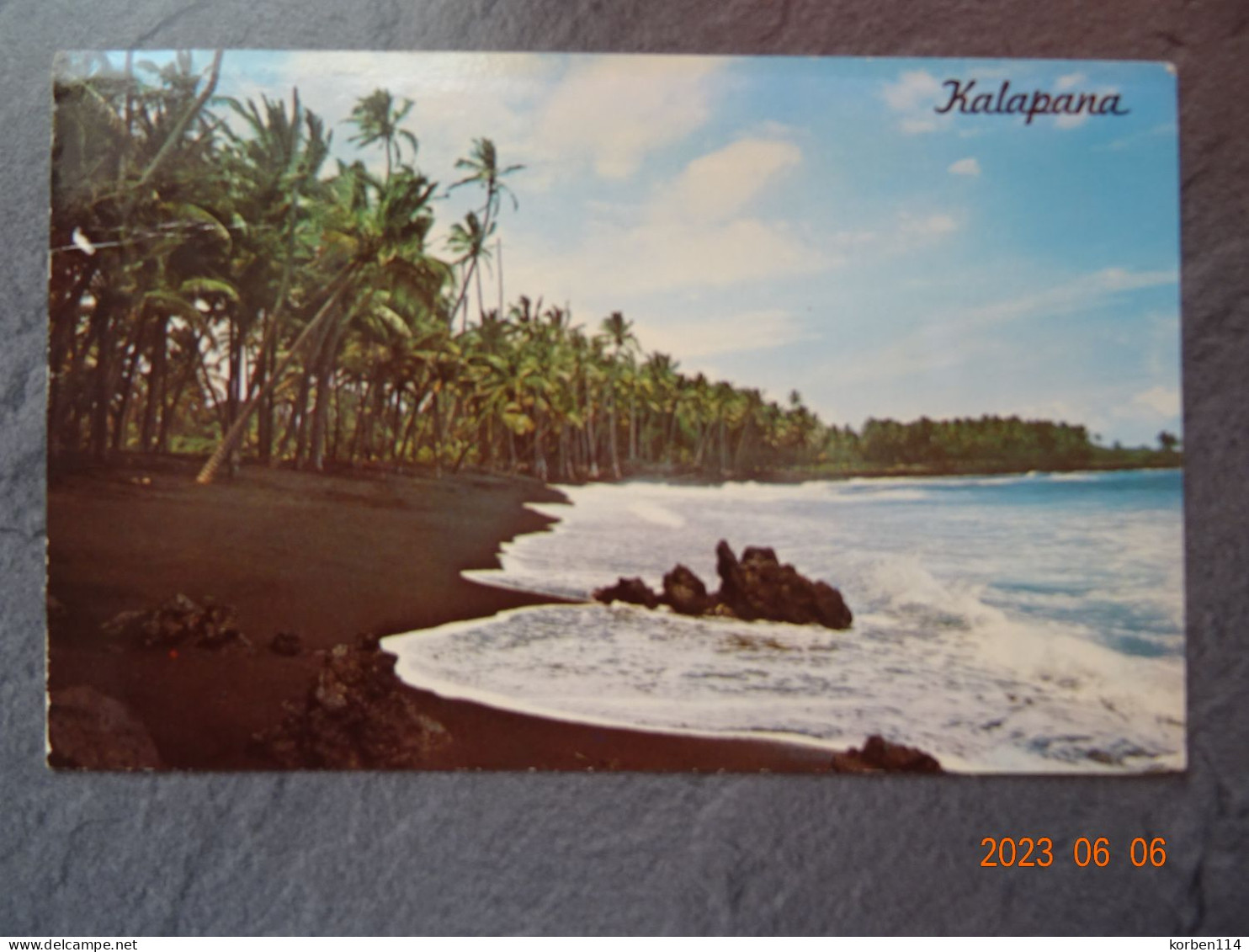 BLACK SANDS OF KALAPANA - Big Island Of Hawaii