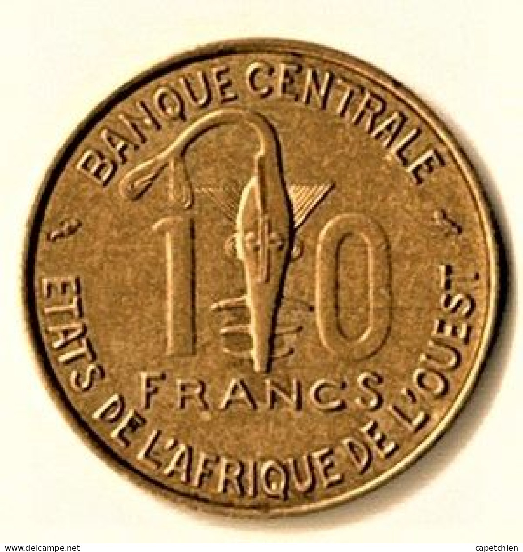 ETAT DE L'AFRIQUE DE L'OUEST / 10 FRANCS / 1969 - Frans-West-Afrika