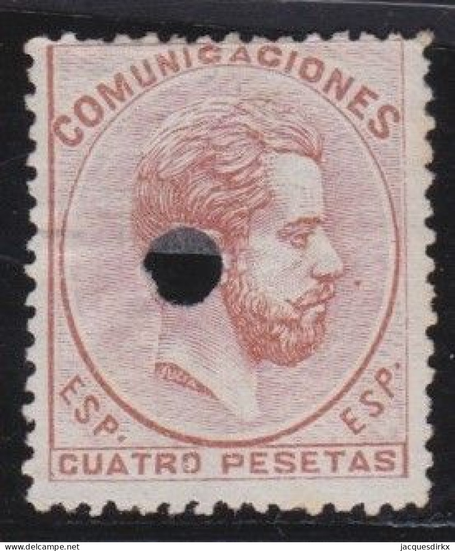 Espagne    .  Y&T   .   127       .   O    .   Trou - Used Stamps