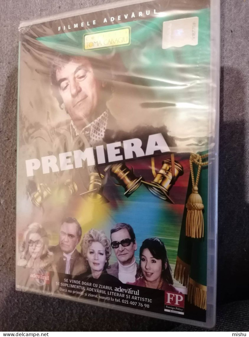 Romania DVD Movie  - Premiera - Toma Caragiu . Sealed - Klassiker