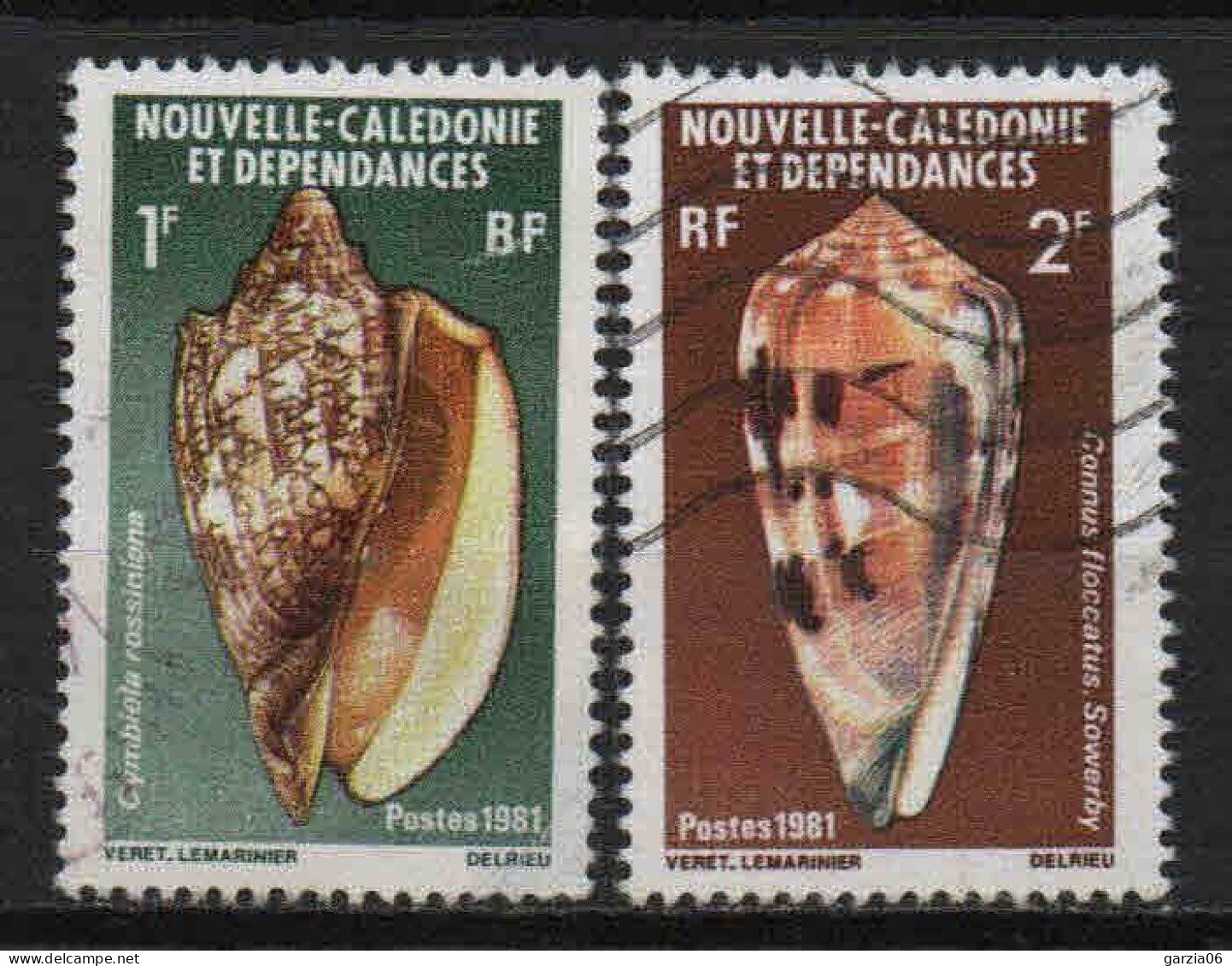 Nouvelle Calédonie  - 1981 -  Faune  - N° 446/447  - Oblit - Used - Oblitérés
