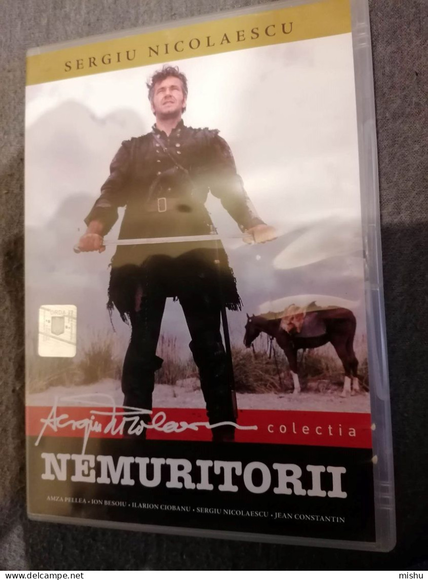 Romania DVD Movie  - NEMURITORII - Sergiu Nicolaescu . New - Classic