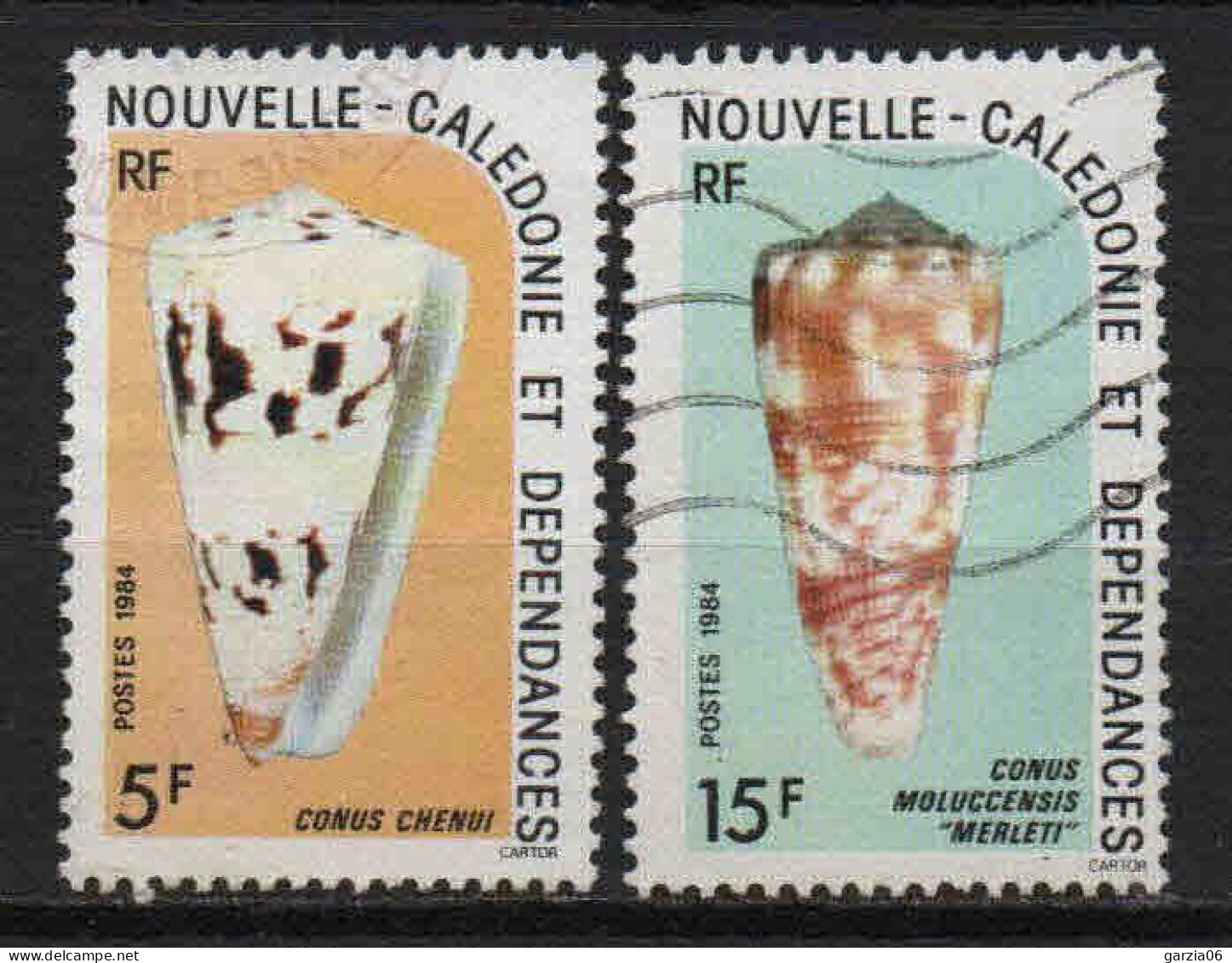 Nouvelle Calédonie  - 1984 -  Faune Marine - N° 481/482 - Oblit - Used - Usati