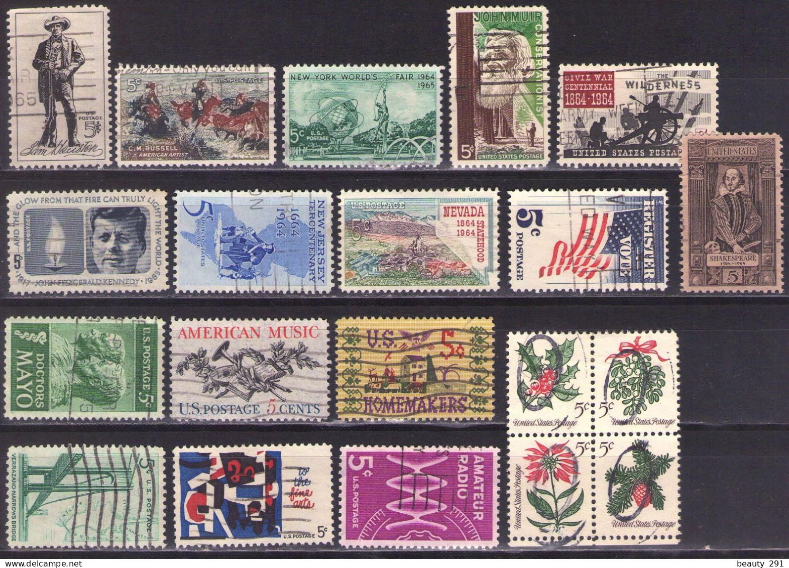 USA 1964 USED - Full Years