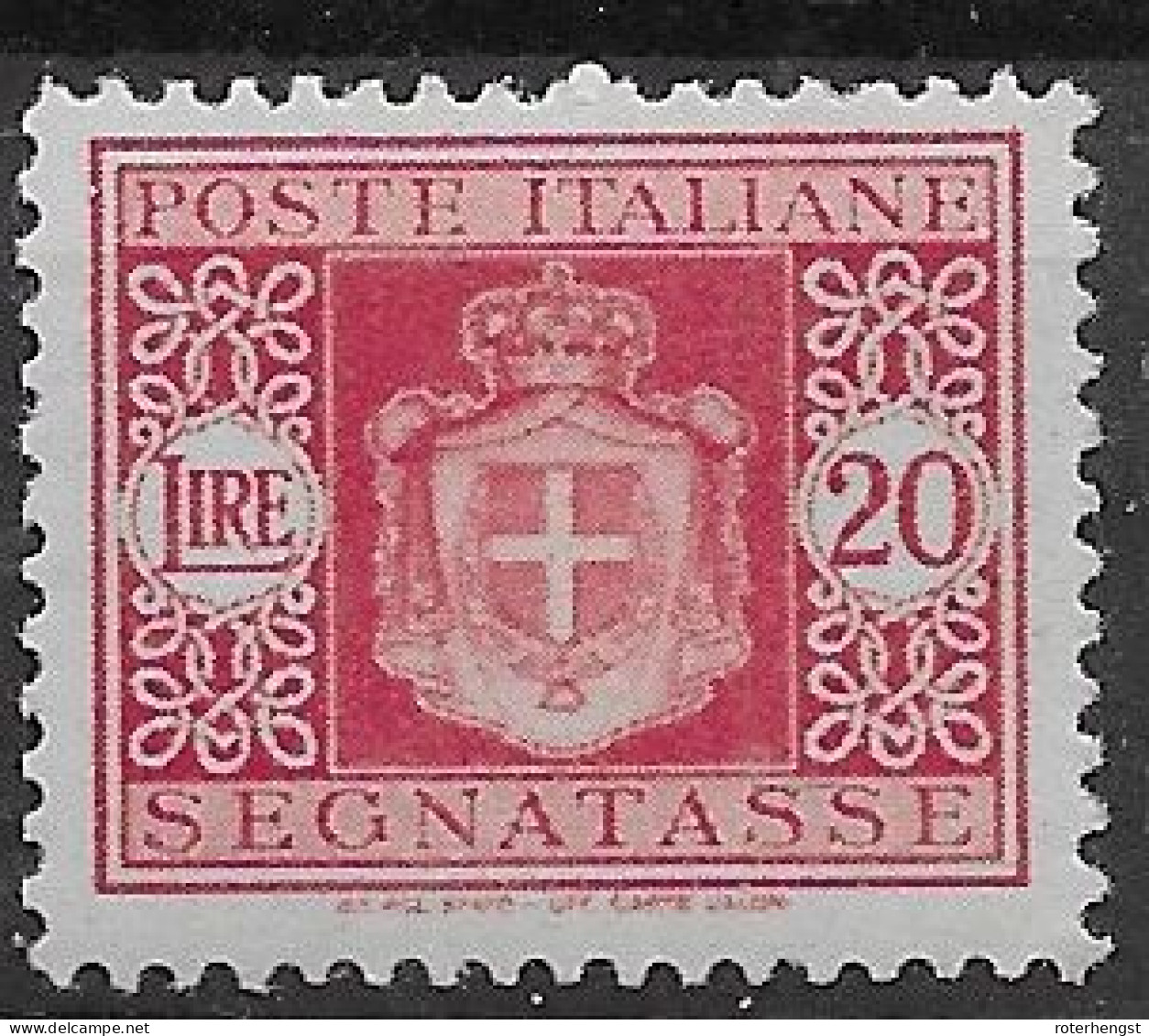 Italy Mnh ** 1945 With Watermark 60 Euros - Paketmarken