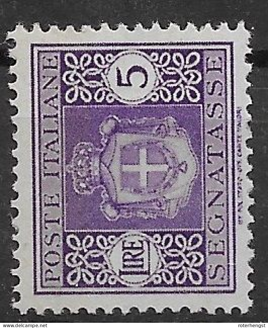 Italy Mnh ** 1945 With Watermark 25 Euros - Paketmarken