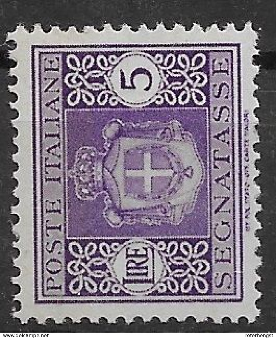 Italy Mnh ** 1945 With Watermark 25 Euros - Postal Parcels