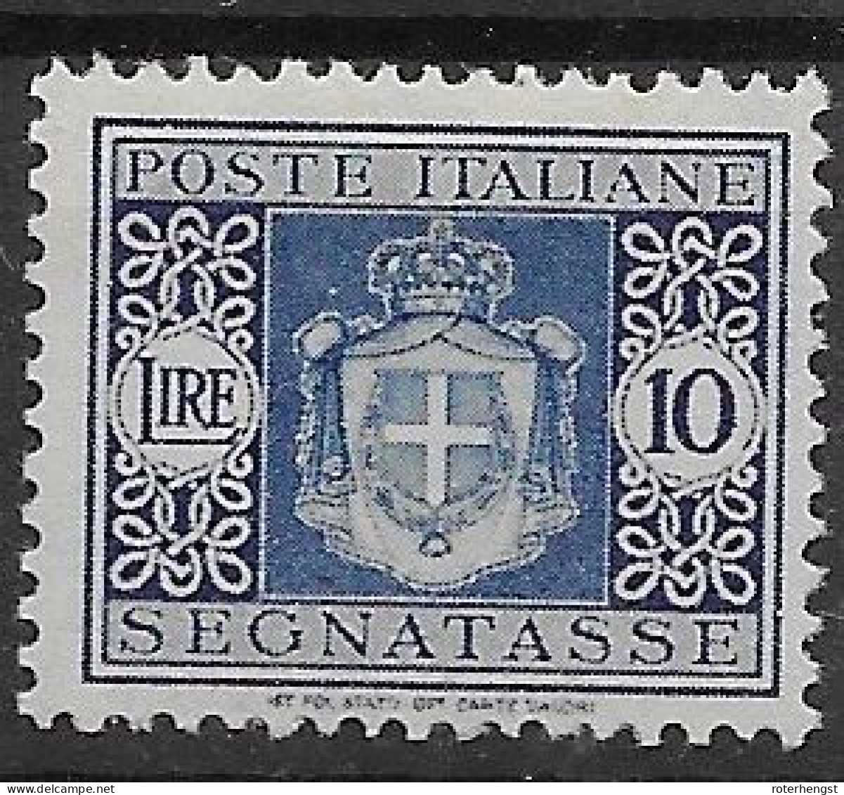 Italy Mnh ** 1945 With Watermark 35 Euros - Pacchi Postali