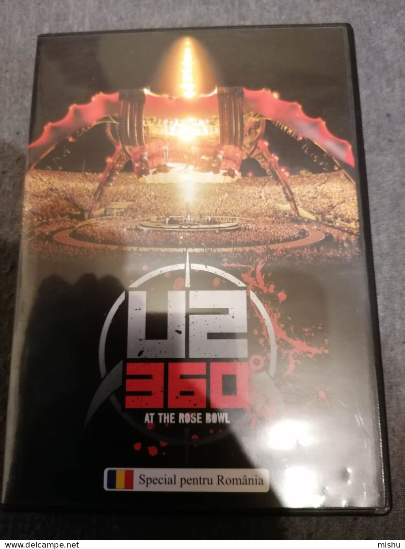DVD - U2- 360 Live At Rose Bowl