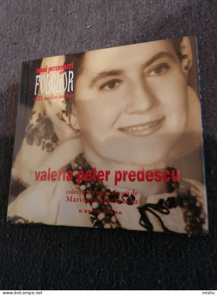 Romania - BOOK - CD INCLUDING GREAT FOLKLORE PERFORMERS VALERIA PETER PREDESCU - Country En Folk