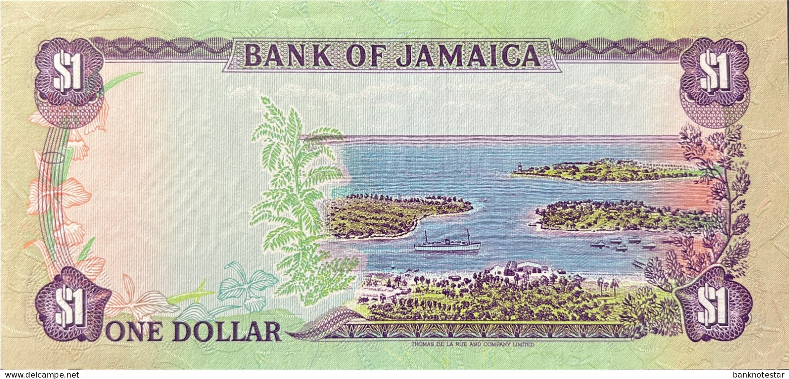 Jamaica 1 Dollar, P-68Aa (01.01.1985) - About Uncirculated - Jamaica