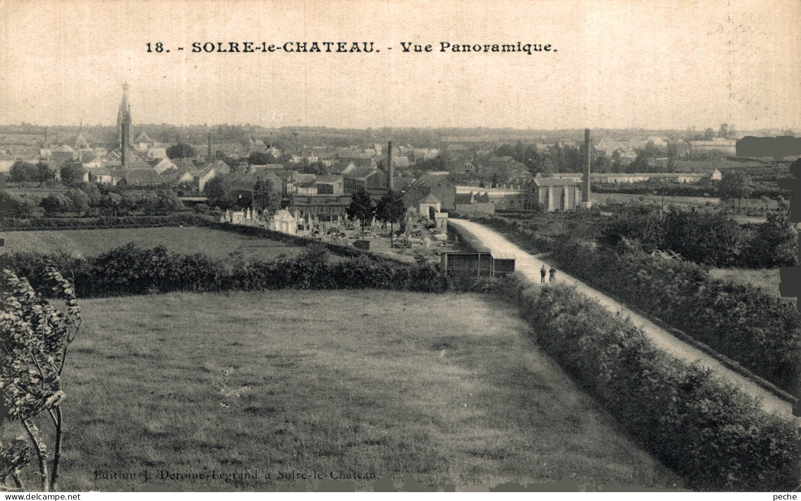 N°105104 -cpa Solre Le Château -vue Panoramique- - Solre Le Chateau