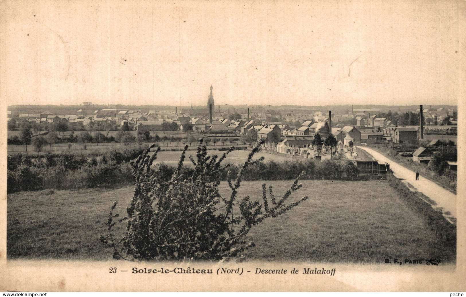 N°105120 -cpa Solre Le Château -descente De Malakoff- - Solre Le Chateau