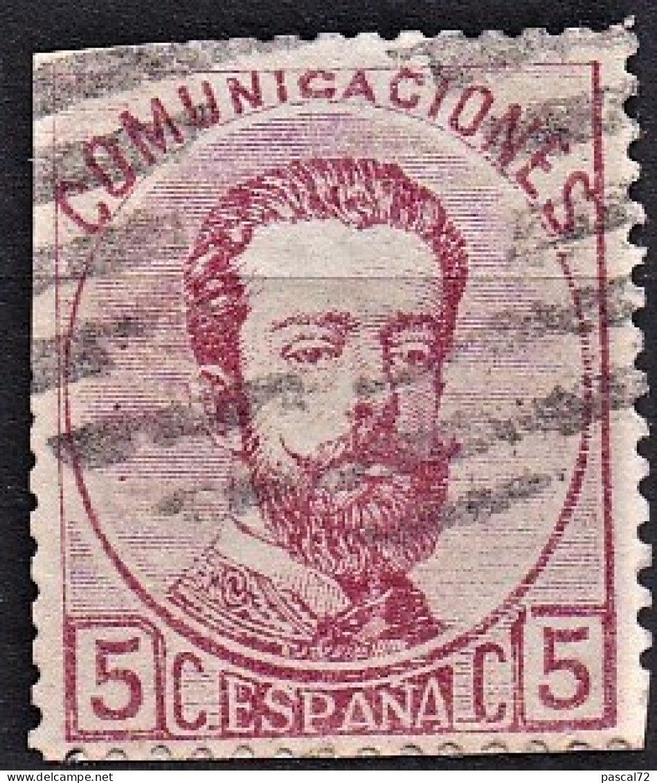 ESPAGNE AMEDEE I 1872 Y&T N° 117 Oblitéré Used - Gebruikt