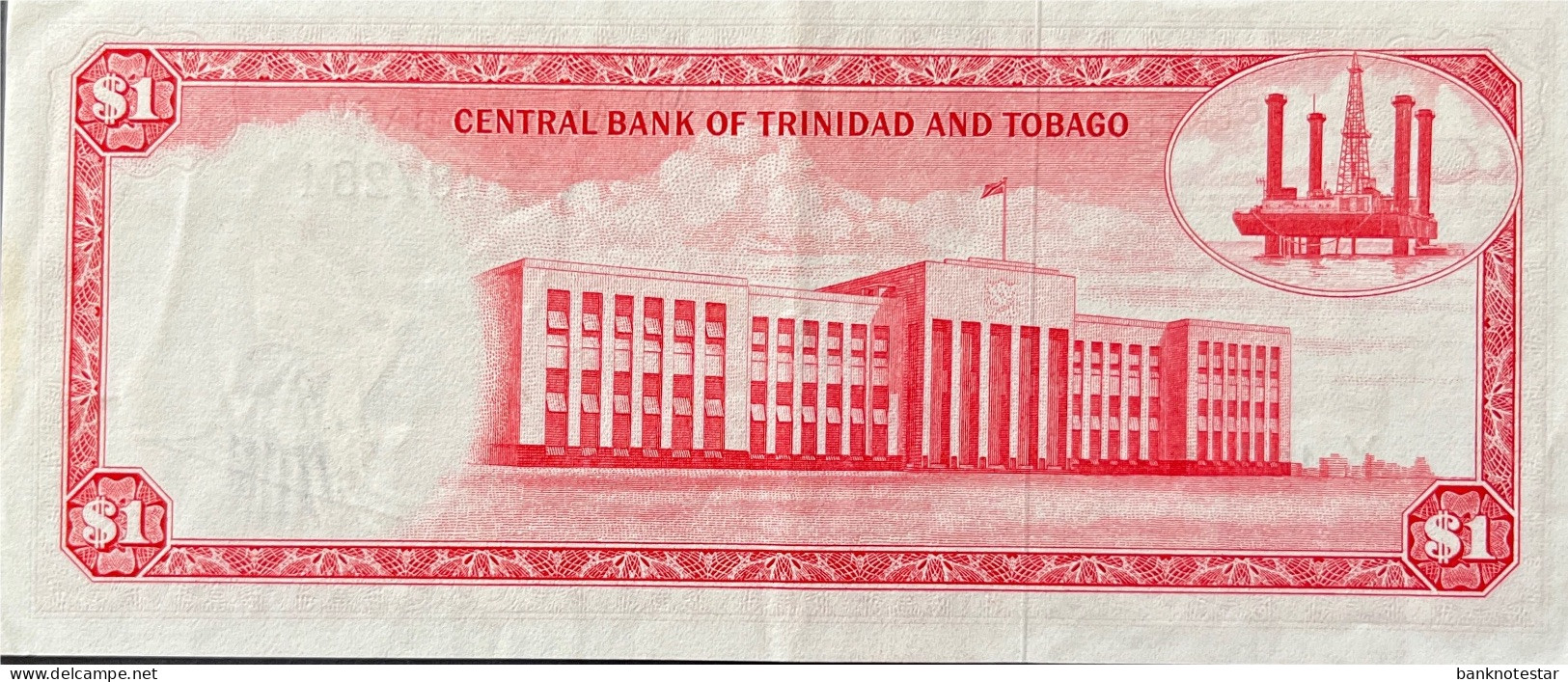 Trinidad 1 Dollar, P-26c (L.1964) - Very Fine Plus - Trinidad Y Tobago