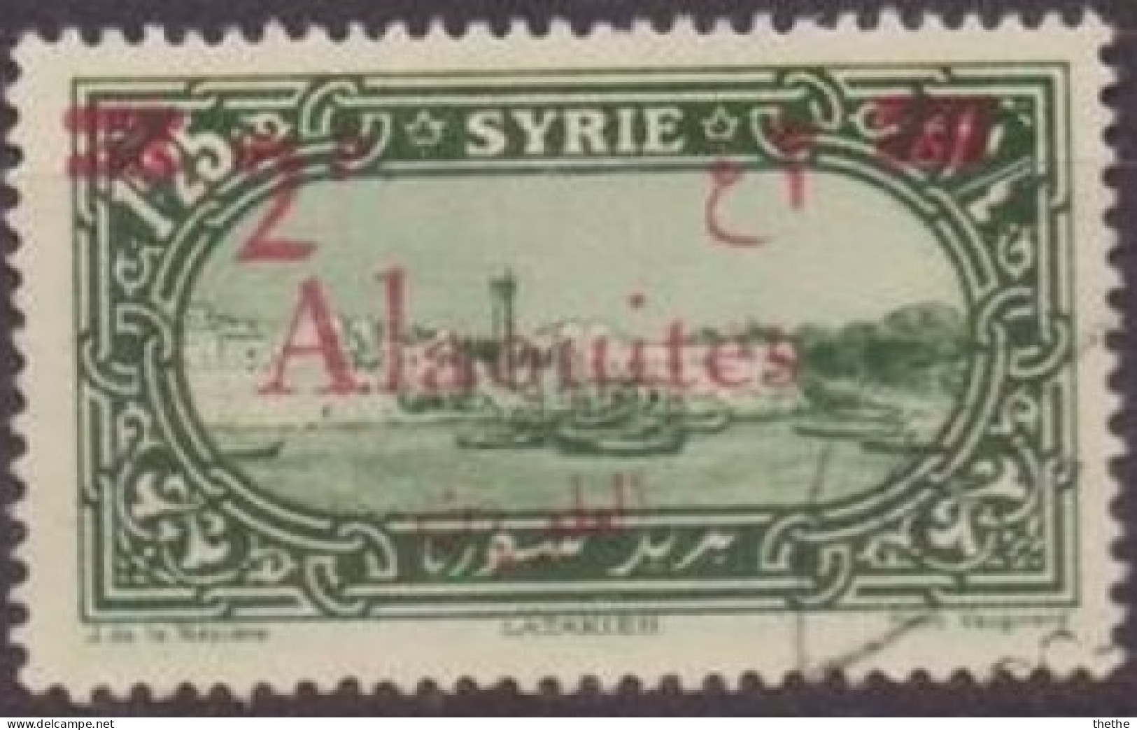 ALAOUITES -  Latakia (Al Ladhiqiyah) - Used Stamps