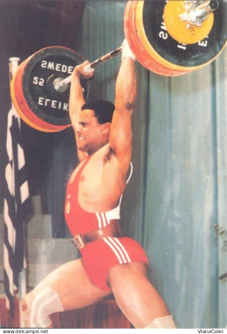 Halterofilia- Halterofilismo / Victor Manuel Da Graça / Levantamento Em Arremesso - Weightlifting