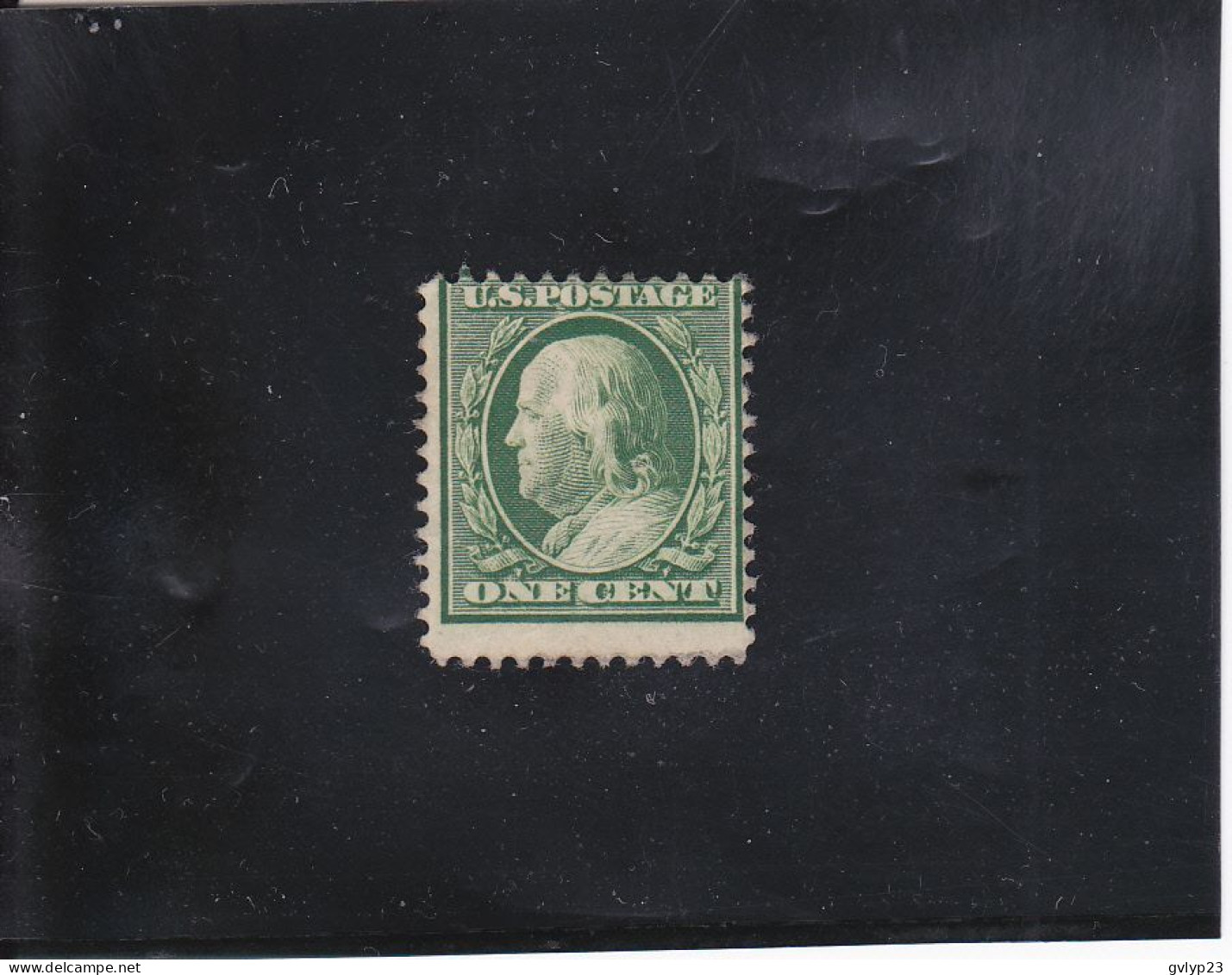FRANKLIN 1C VERT NEUF SANS GOMME N° 167  YVERT ET TELLIER 1908-09 - Unused Stamps