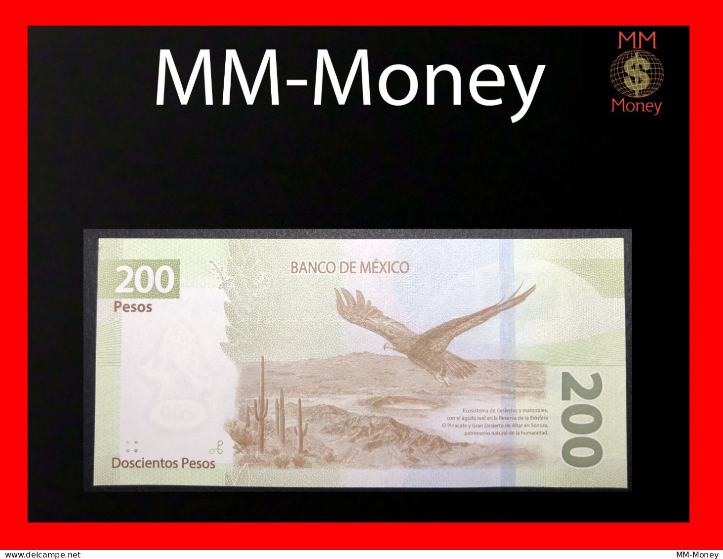 MEXICO  200 Pesos   10.6.2019   P. 135    UNC - Mexique