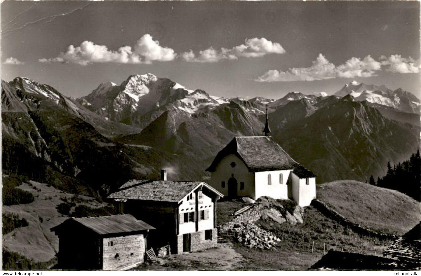 Die Kapelle Bettmeralp Ob Betten (16218) * 11. 7. 1967 - Betten