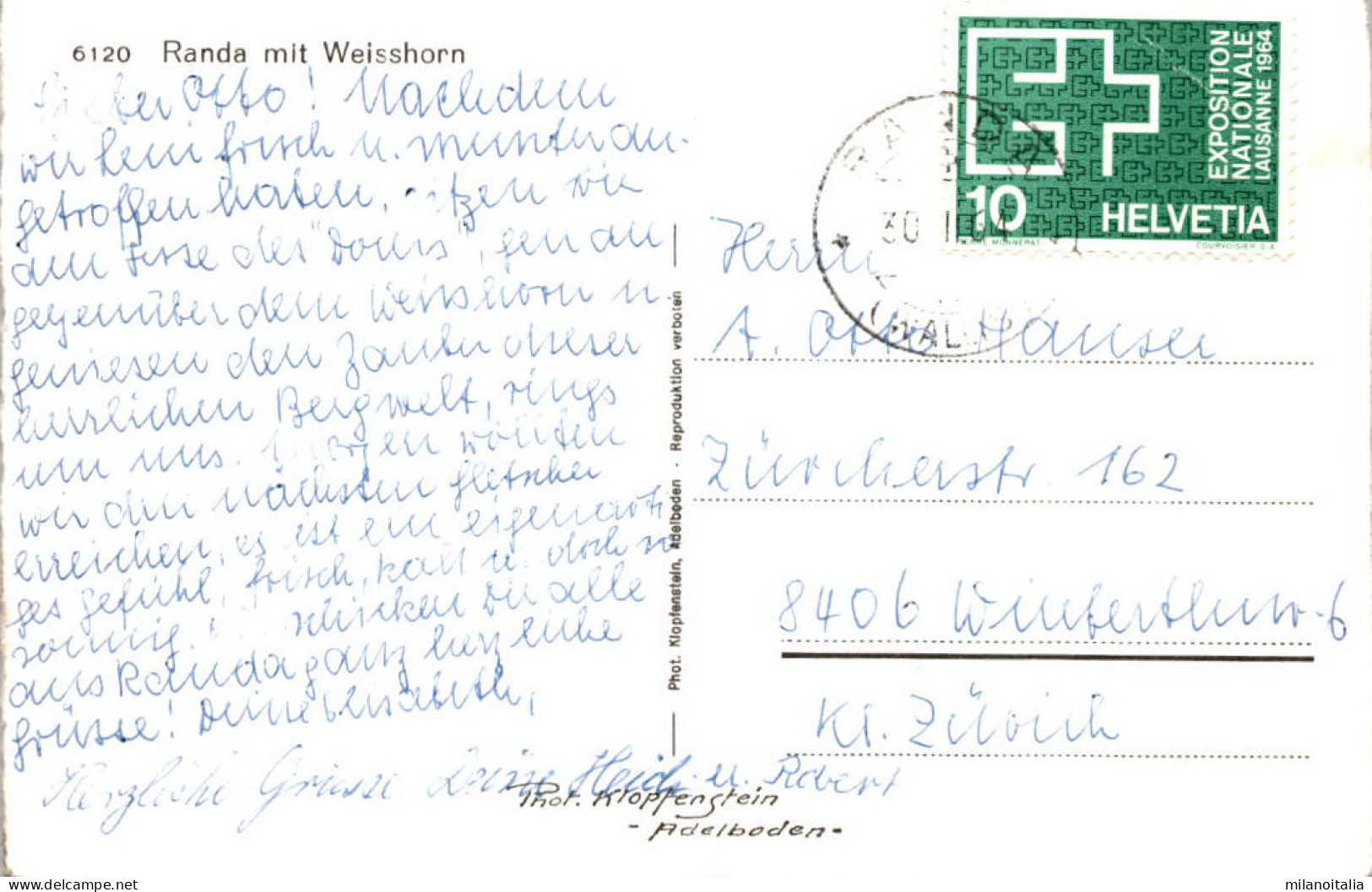 Randa Mit Weisshorn (6120) * 30. 7. 1964 - Randa
