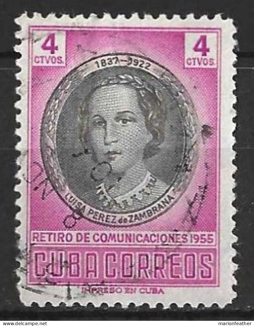 CUBA...." 1956..".....SG762.....VFU.. - Gebraucht