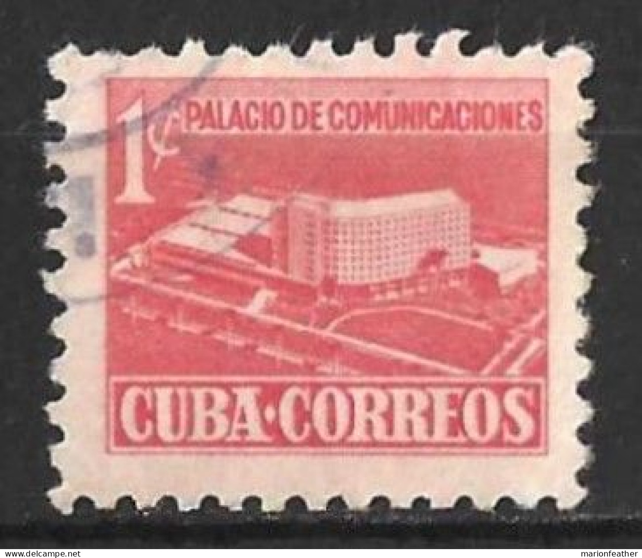 CUBA...." 1952..".....P.O. TAX........SG584........USED..... - Oblitérés