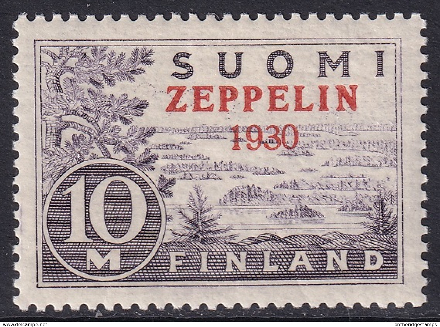 Finland 1930 Sc C1  Air Post MNH** Some Gum Crazing - Neufs