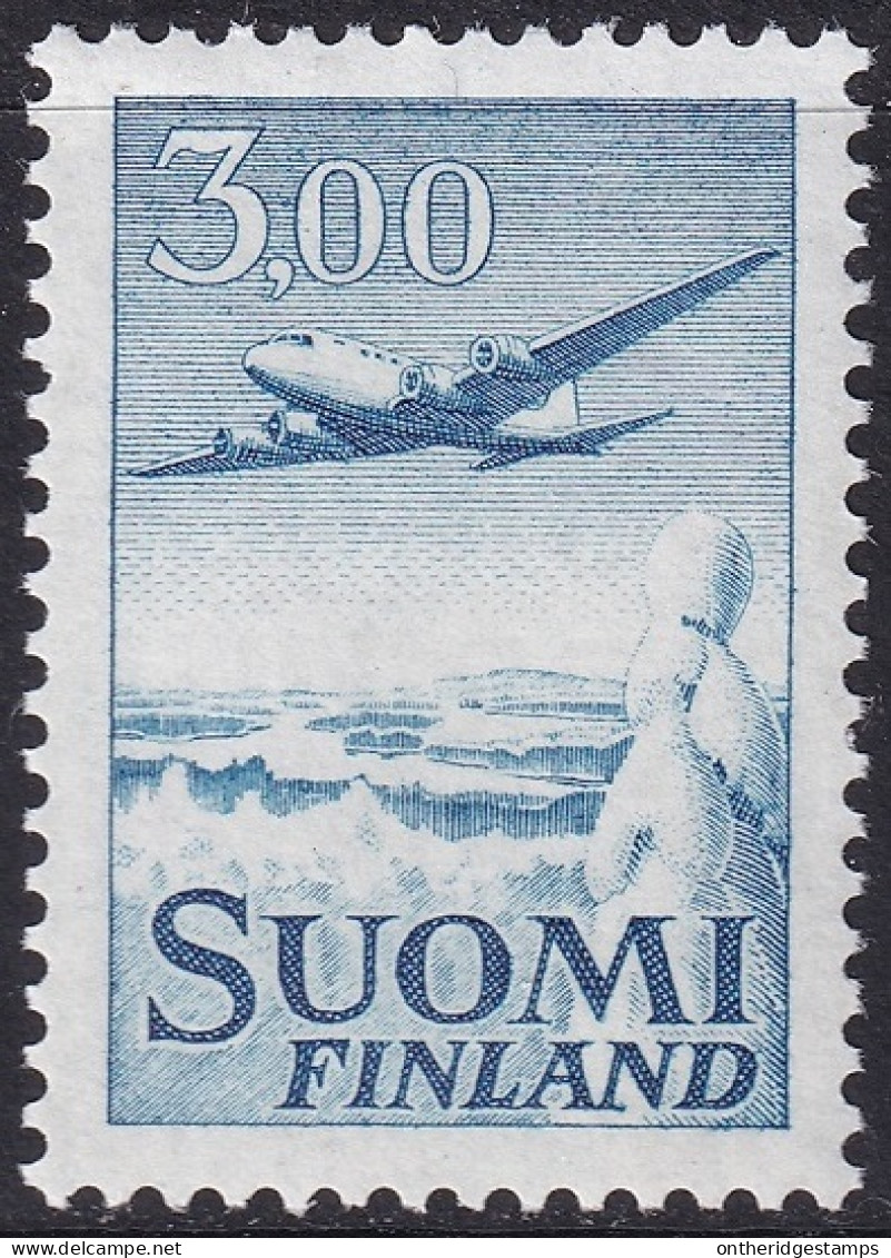Finland 1963 Sc C9a  Air Post MLH* Type I - Nuevos