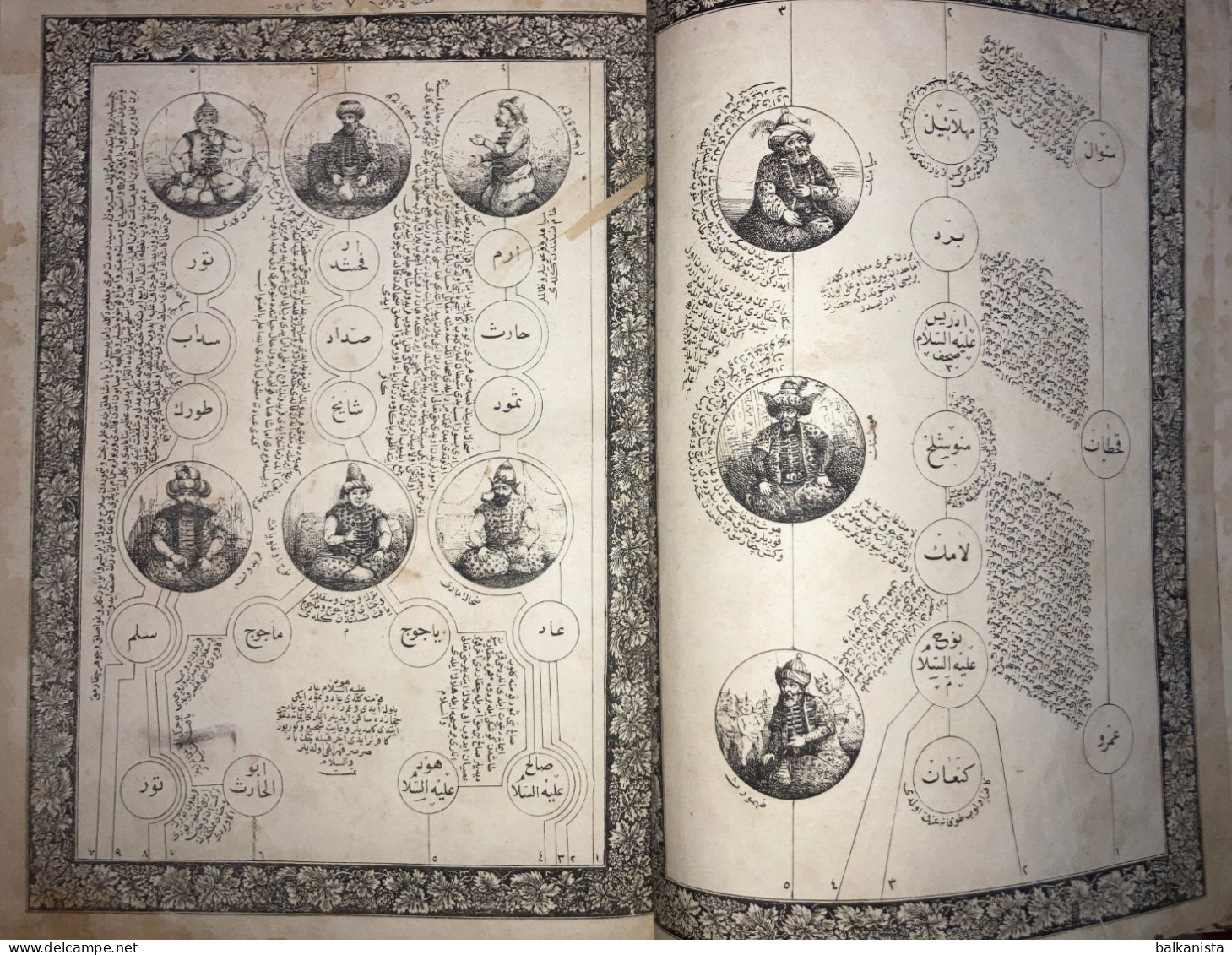 Subhatu'l Ahbar min Zubdetu'l Asar Ottoman Litho Print Rosary of the Times
