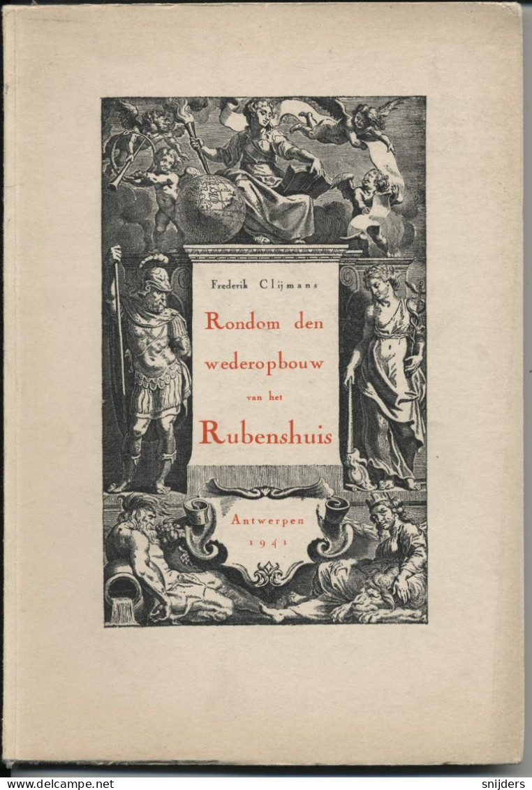 3 Oude Boeken Over Het Rubenshuis Te Antwerpen - Oud