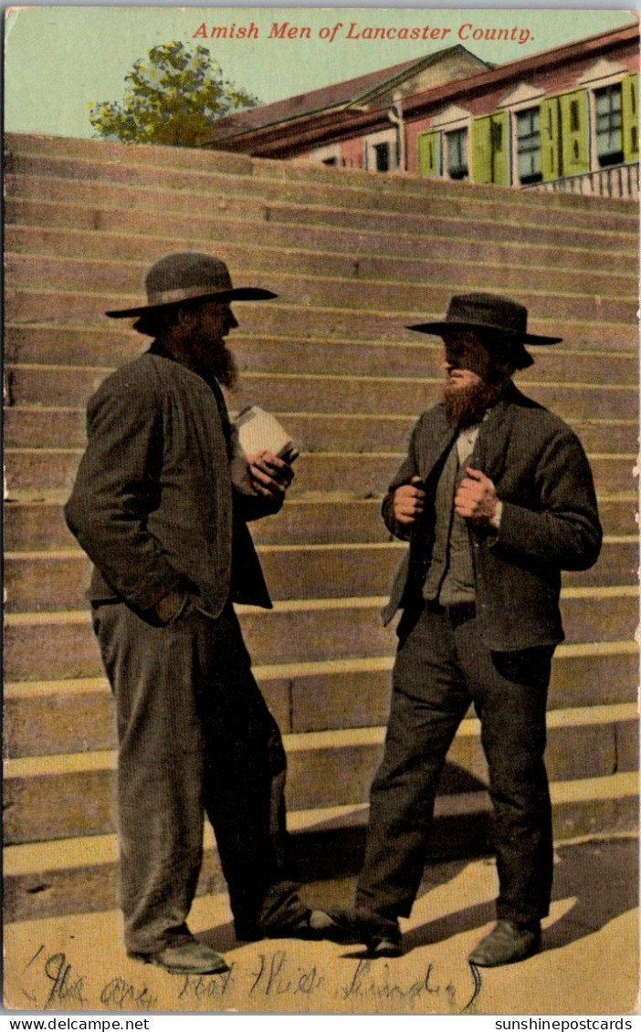Pennsylvania Lancaster County Amish Men - Lancaster