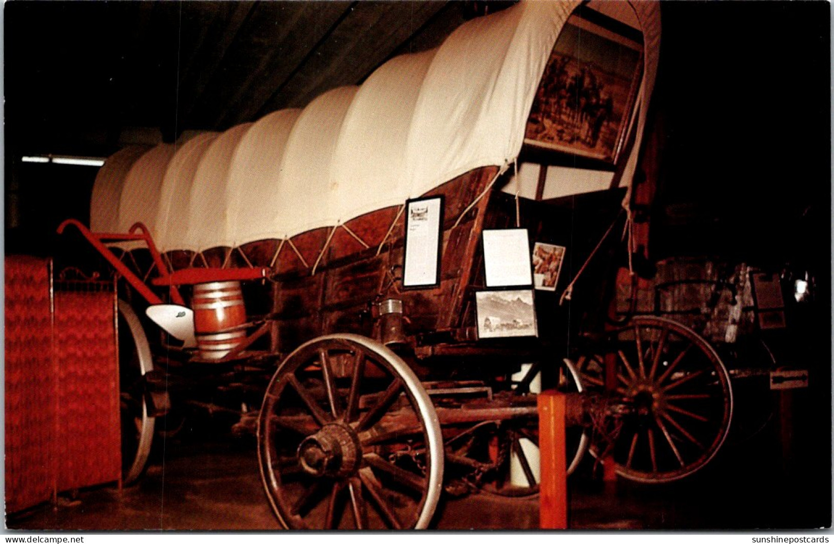 Nebraska Minden Harold Warp's Pioneer Village Genuine Original Conestoga Wagon - Altri & Non Classificati