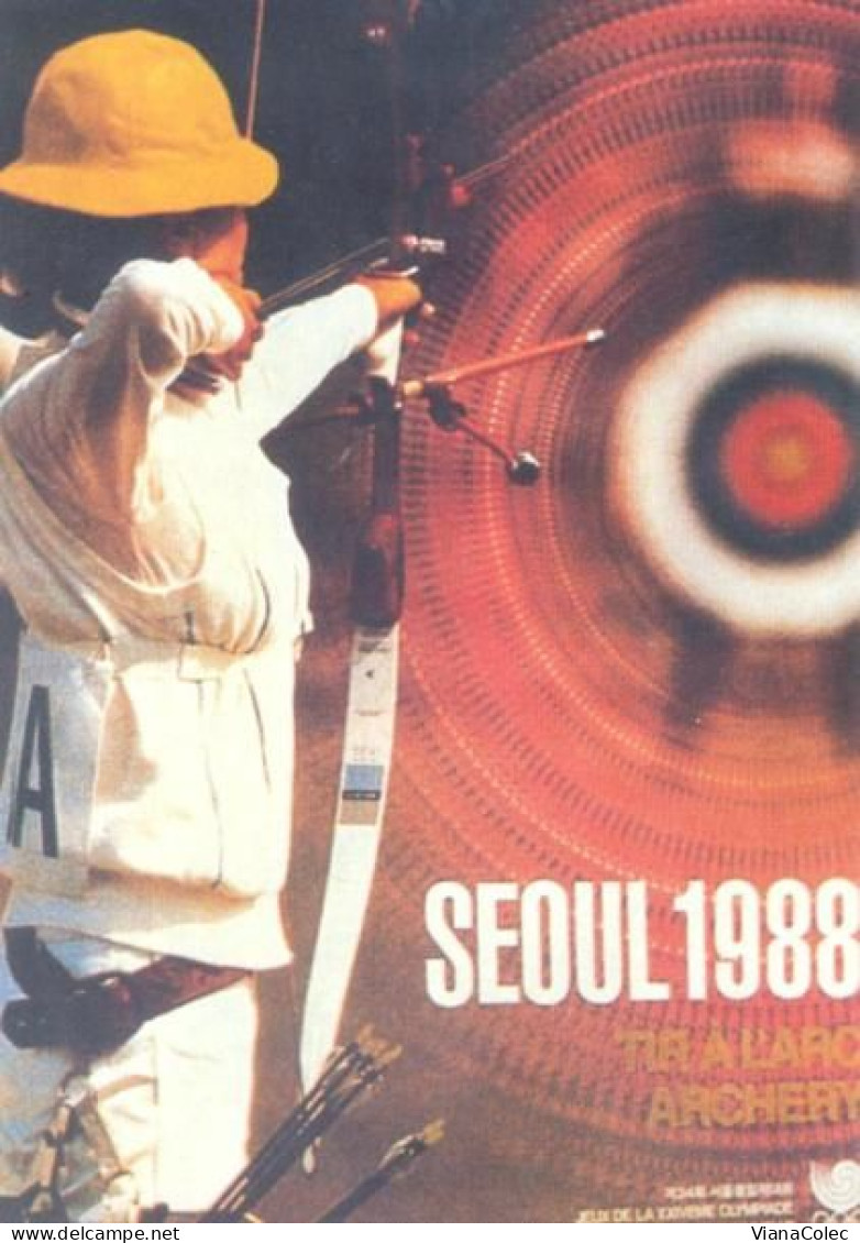 Tiro Arco - Archery /  Jogos Olímpicos = Olympic Games = Jeux Olympiques / Seúl = Seoul (1988) - Tir à L'Arc