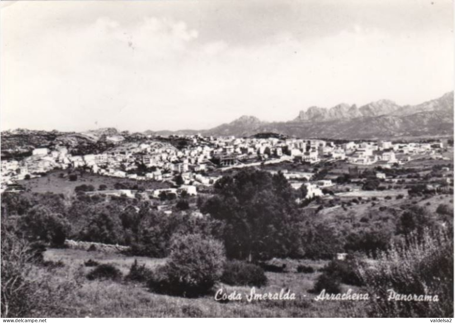 ARZACHENA - OLBIA TEMPIO - SASSARI - COSTA SMERALDA - PANORAMA - 1971 - Olbia