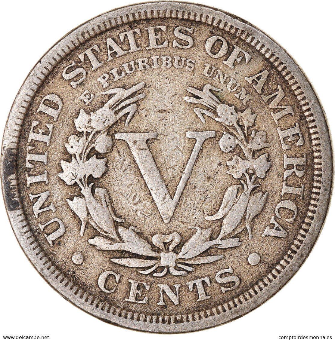 Monnaie, États-Unis, Liberty Nickel, 5 Cents, 1911, U.S. Mint, Philadelphie - 1883-1913: Liberty (Libertà)