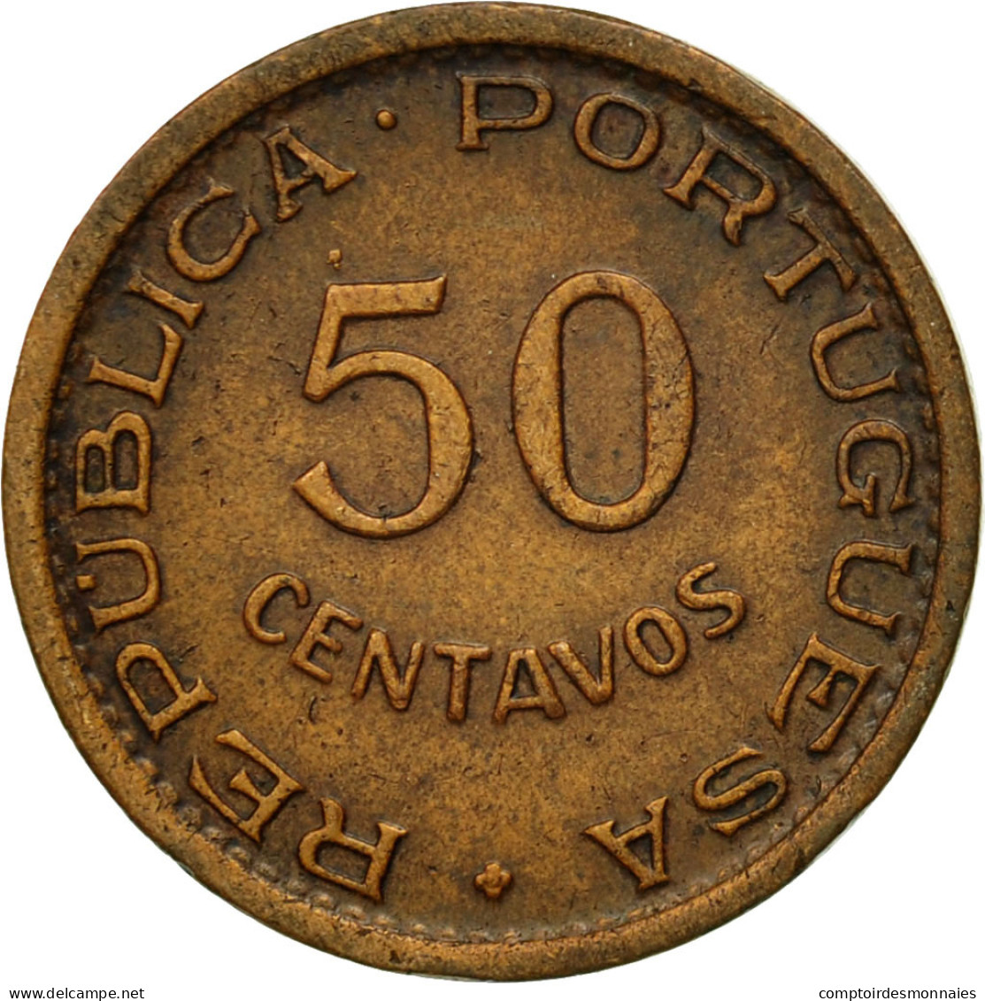 Monnaie, Angola, 50 Centavos, 1961, TTB, Bronze, KM:75 - Angola