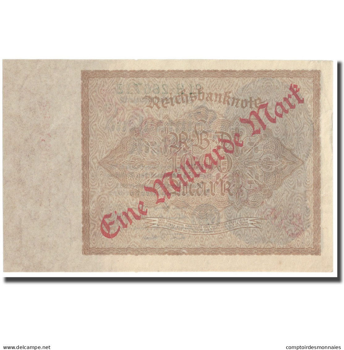 Billet, Allemagne, 1 Milliarde Mark On 1000 Mark, 1922, 1922-12-15, KM:113a, TTB - 1 Miljard Mark