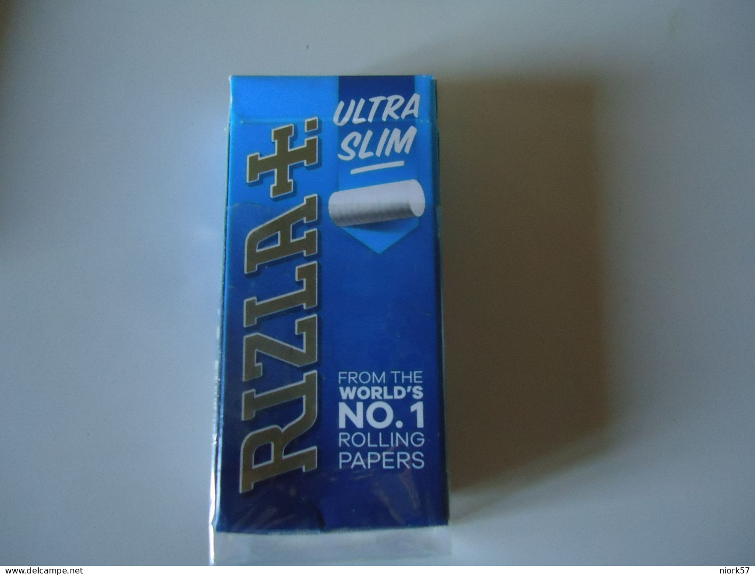 GREECE USED EMPTY CIGARETTES BOXES ULTRA SLIM FILTER TIPS - Schnupftabakdosen (leer)