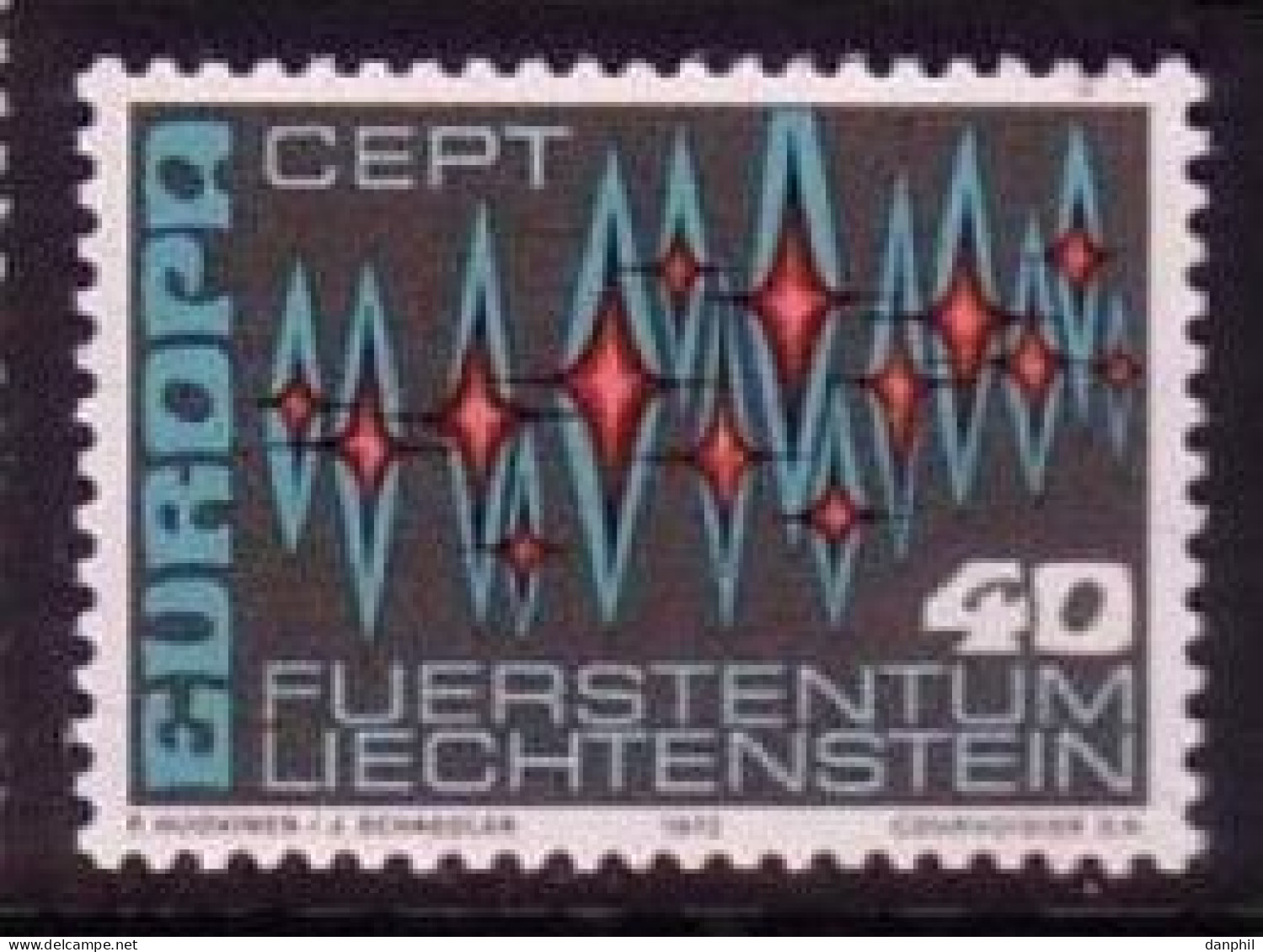 Lichtenstein 1972 Europa CEPT (**) Mi 564 Y&T 507 - € 0,80 - 1972