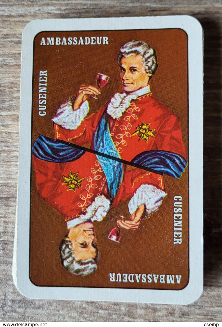 Jeu De Cartes 32 Cartes à Jouer Pub - AMBASSADEUR CUSENIER Pub - Publicité Alcool Vin Bistrot - 32 Carte