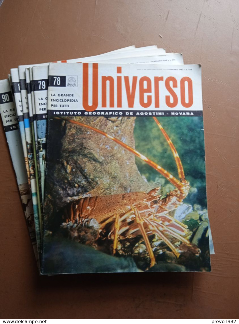 Volumi Sfusi: Universo, La Grande Enciclopedia Per Tutti - Ed. Istituto Geografico DeAgostini Novara  Volumi Disponibili - Encyclopédies