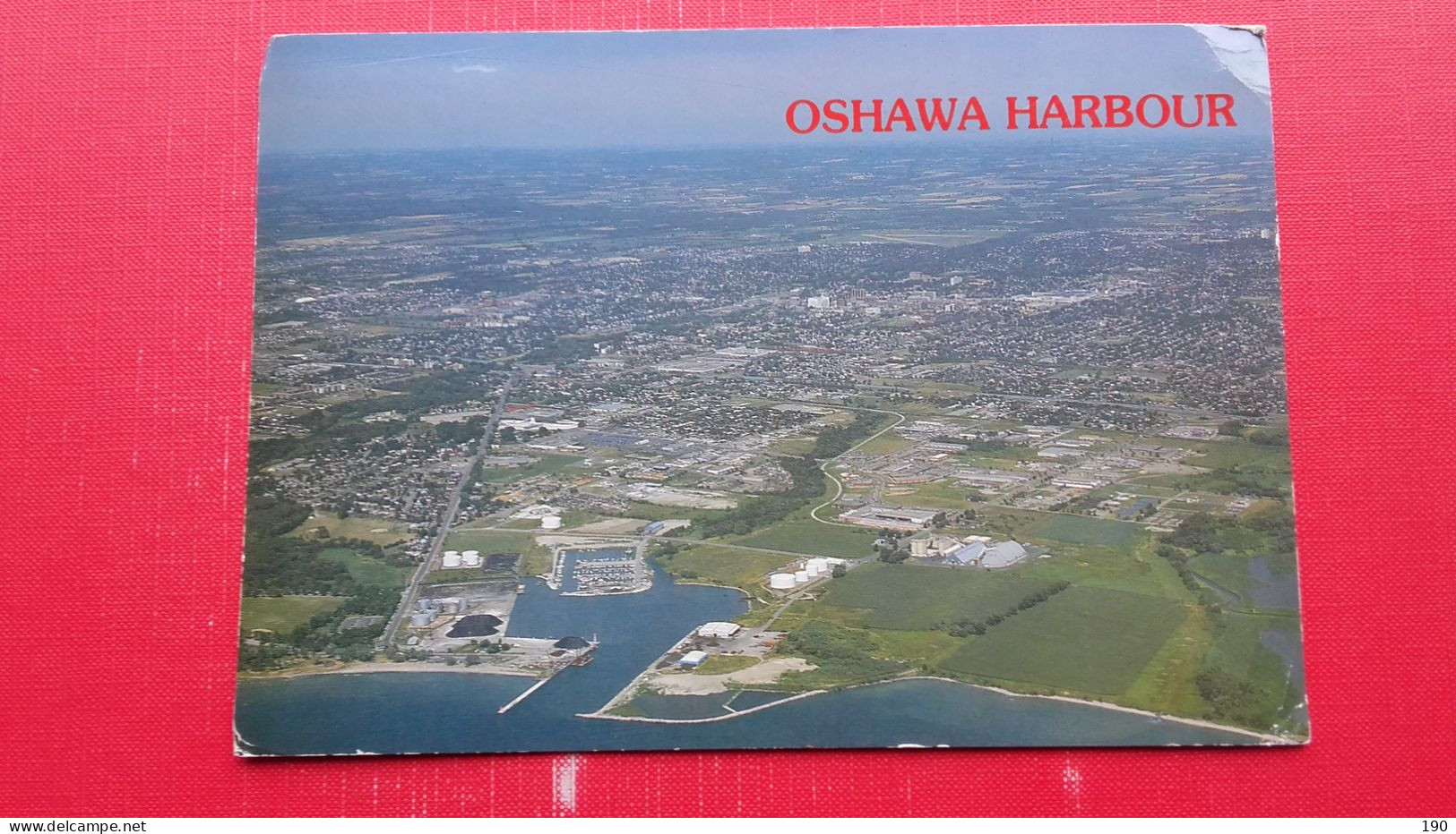 Oshawa Harbour,aerial Photographer Harry Oakman - Oshawa