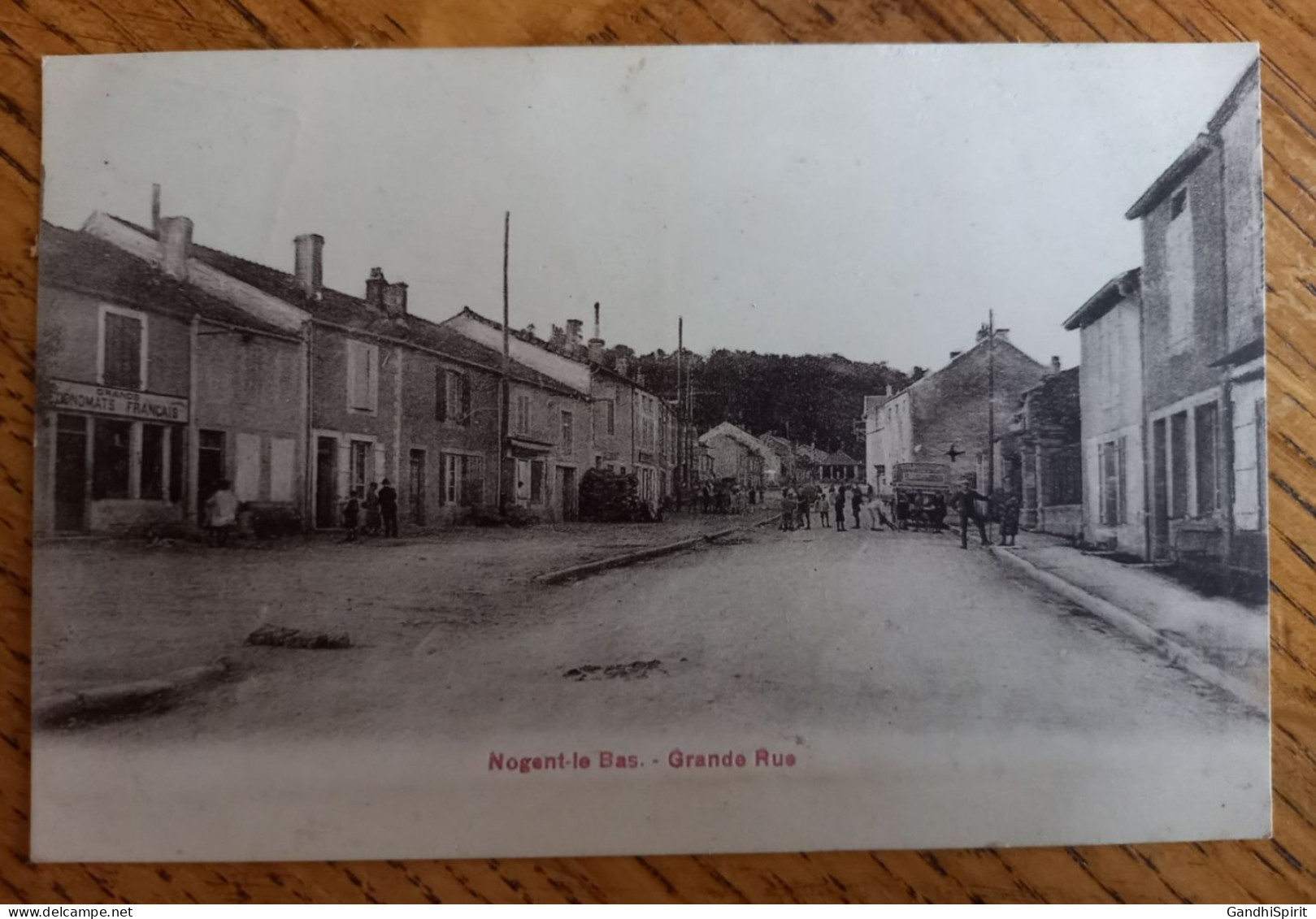 Nogent Le Bas (en Bassigny) - Grande Rue - Grands Economats Français à Gauche - Cachet Daguin Coutellerie Sans Rivale - Nogent-en-Bassigny