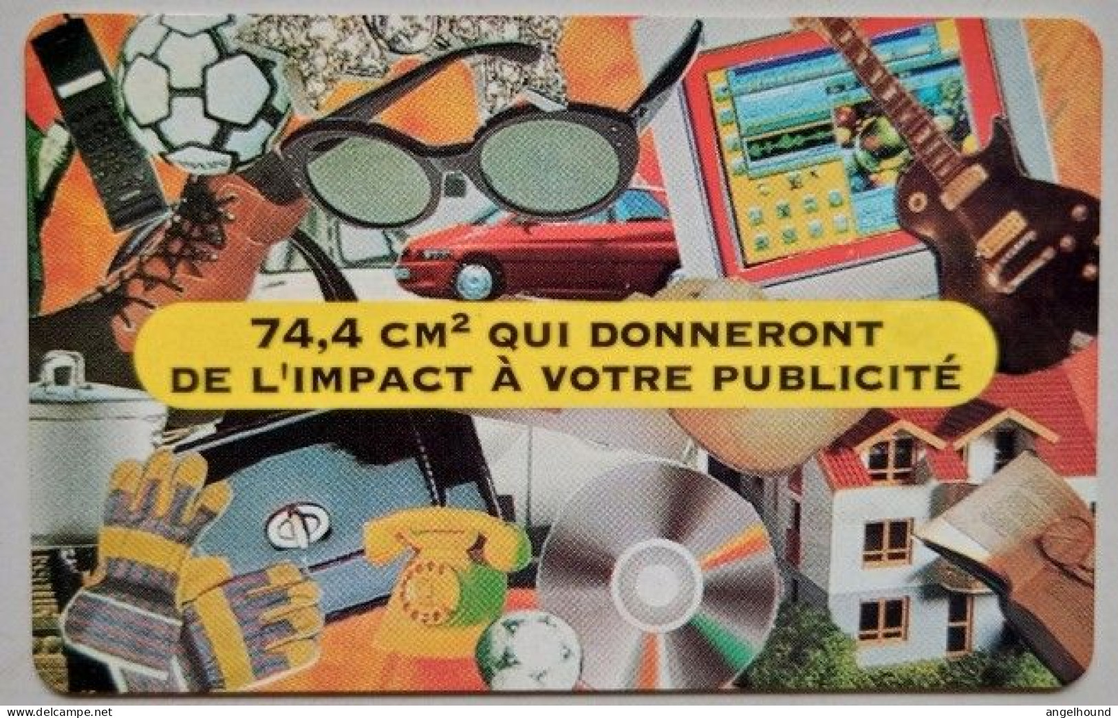 Luxembourg P&T 10 Units  CP 04 "  74,4  Cm2 Qui Donneront De Impact A Votre Publicite " - Luxemburg