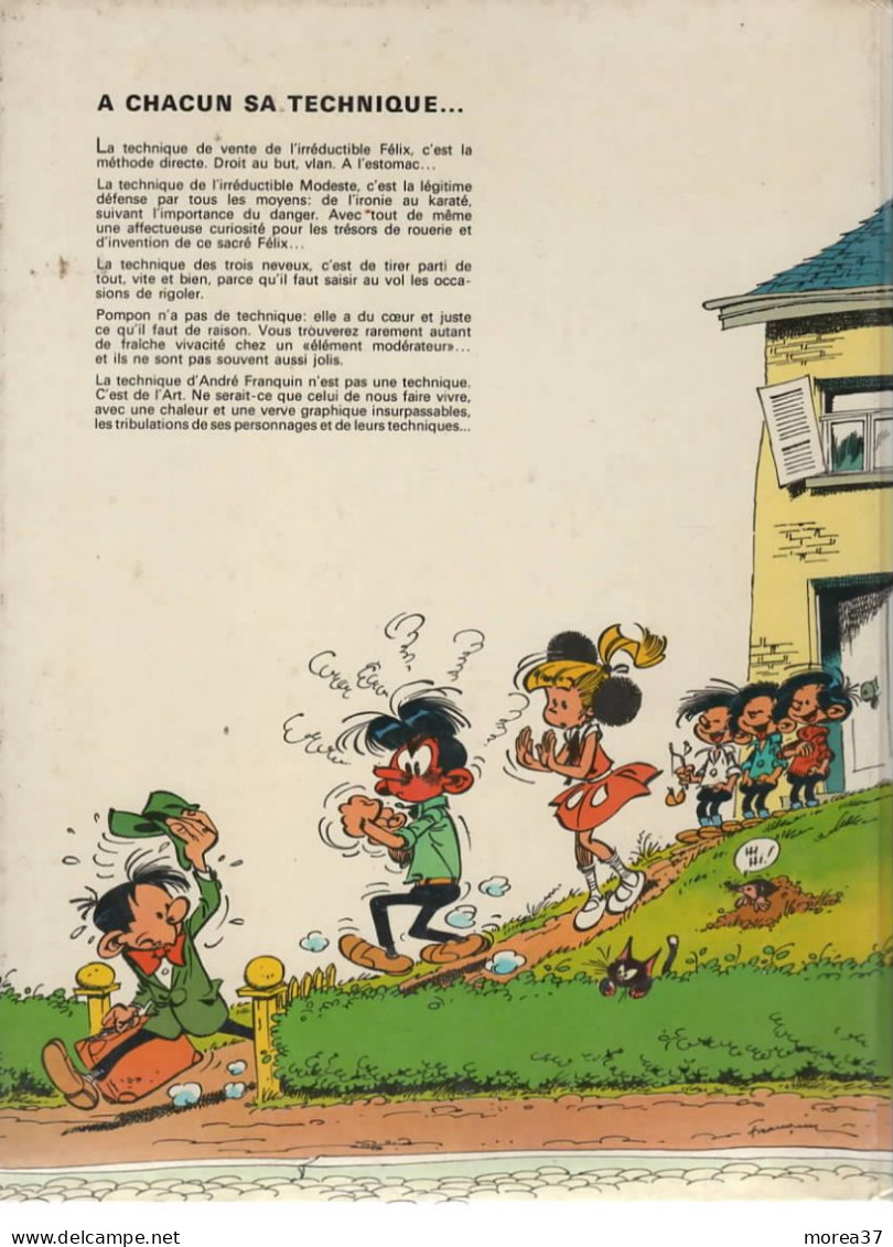 MODESTE ET POMPON   "Tout Plein De Gags  "  EO   FRANQUIN     DARGAUD - Modeste Et Pompon