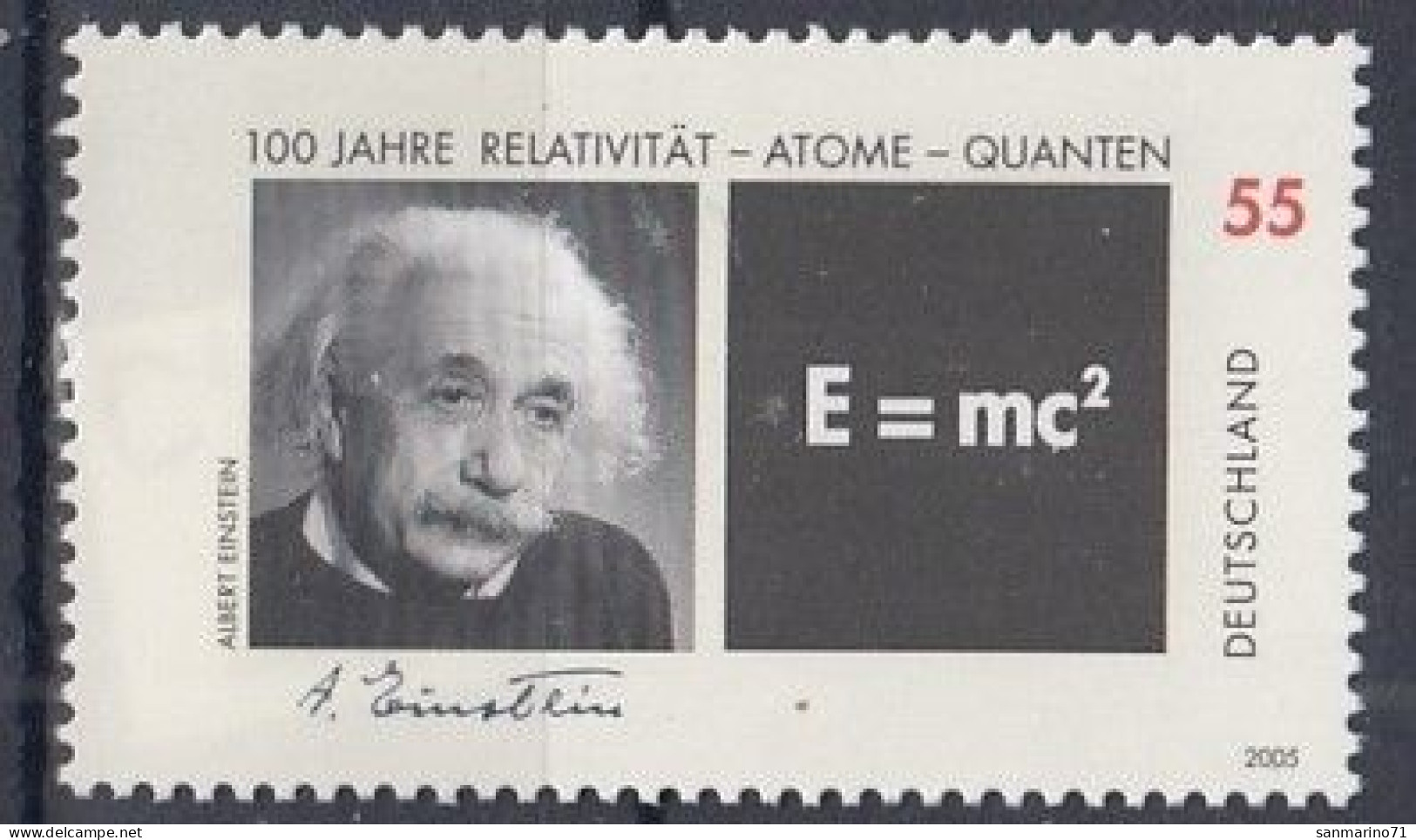 GERMANY Bundes 2475,unused - Albert Einstein