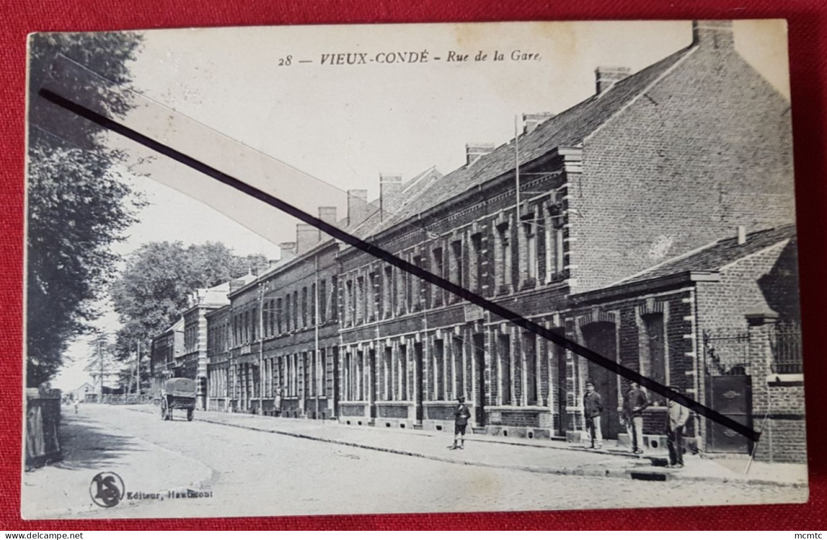 CPA - Vieux Condé - Rue De La Gare - Vieux Conde