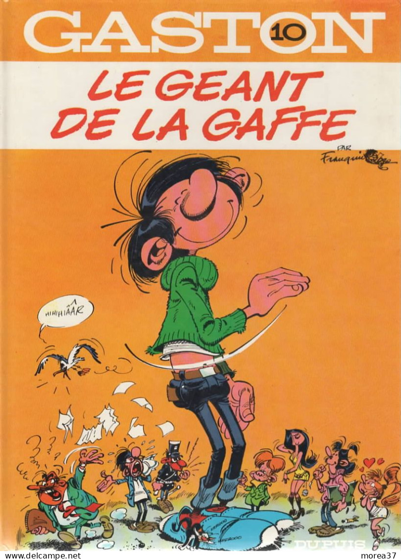 GASTON   "Le Géant De La Gaffe "   Tome 10     FRANQUIN     DUPUIS - Gaston